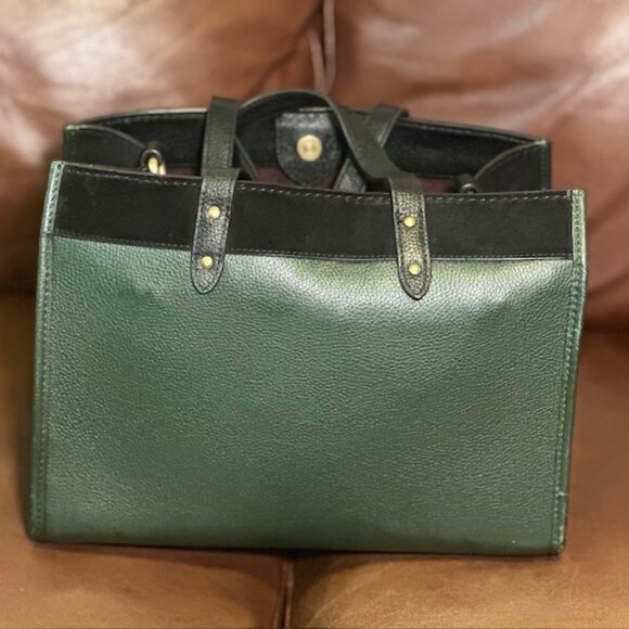 COACH Field Tote 30 In Colorblock With Coach Badge - Picture 4 of 8